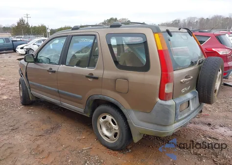 2002 Honda Cr-V Lx from USA, damaged, VIN SHSRD78482U001163